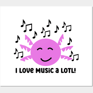 Axolotl Music lover Posters and Art